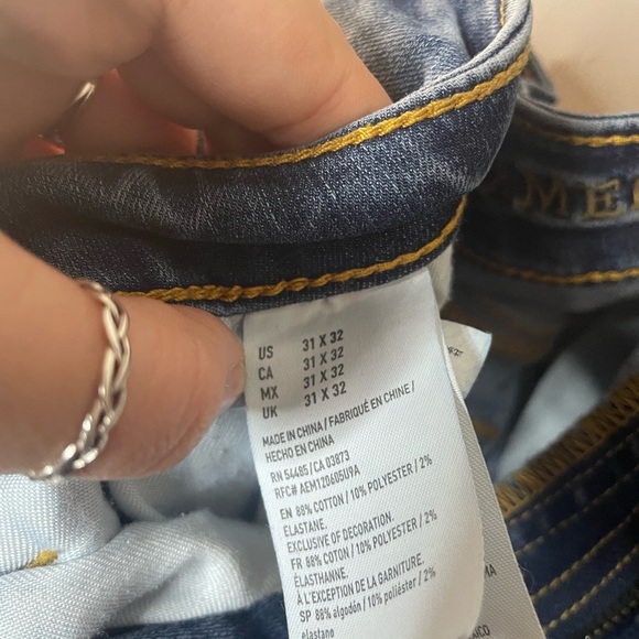 American Eagle Outfitters Extreme Flex Men's Blue Jeans Size 31x32 - Picture 5 of 5